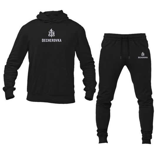 Men's Becherovka Logo Hoodie Joggers Set
