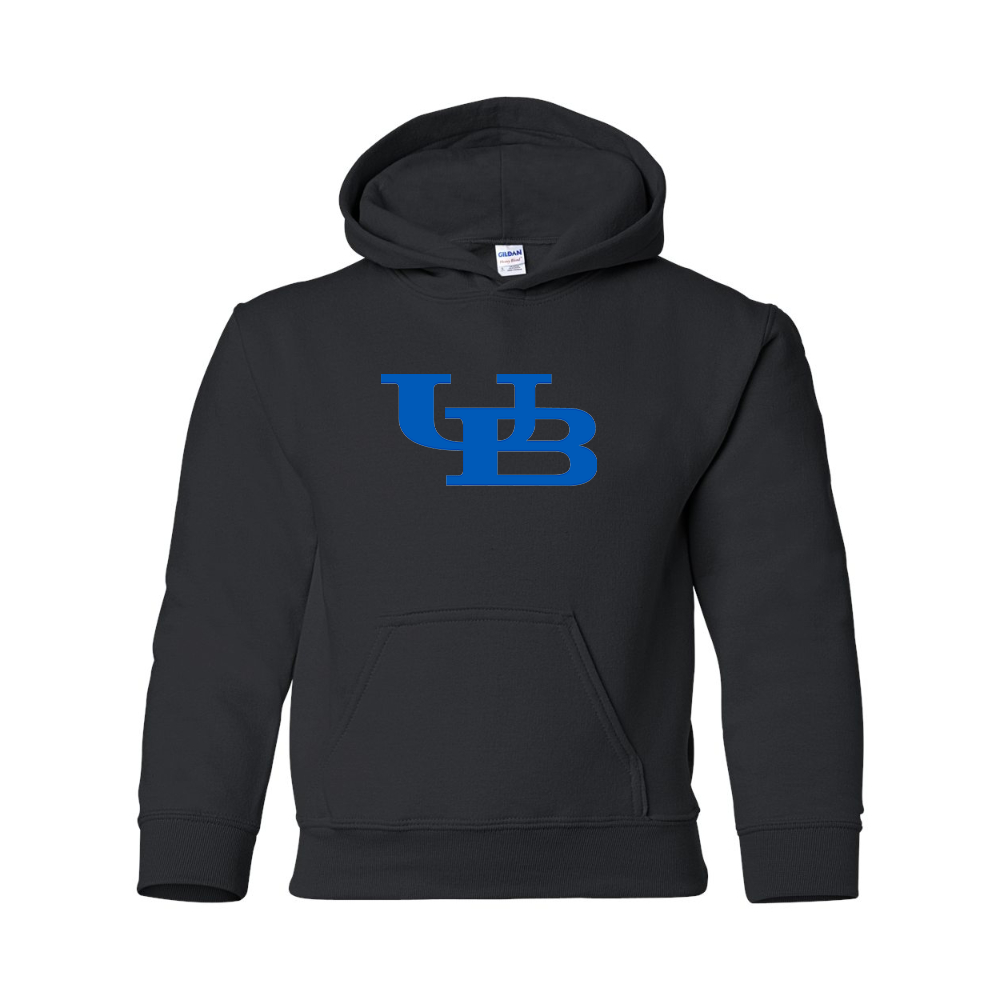 Youth  Buffalo Bulls   Gildan Heavy Blend  Hooded Sweatshirt