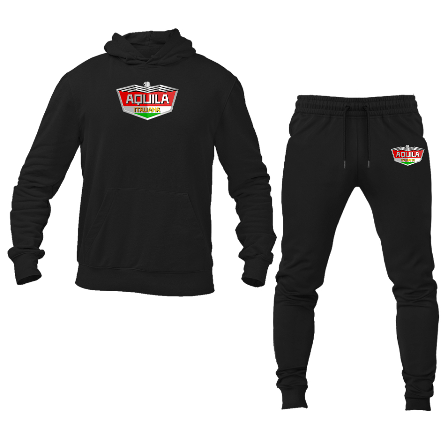 Men's Aquila Italiana  Logo Hoodie Joggers Set