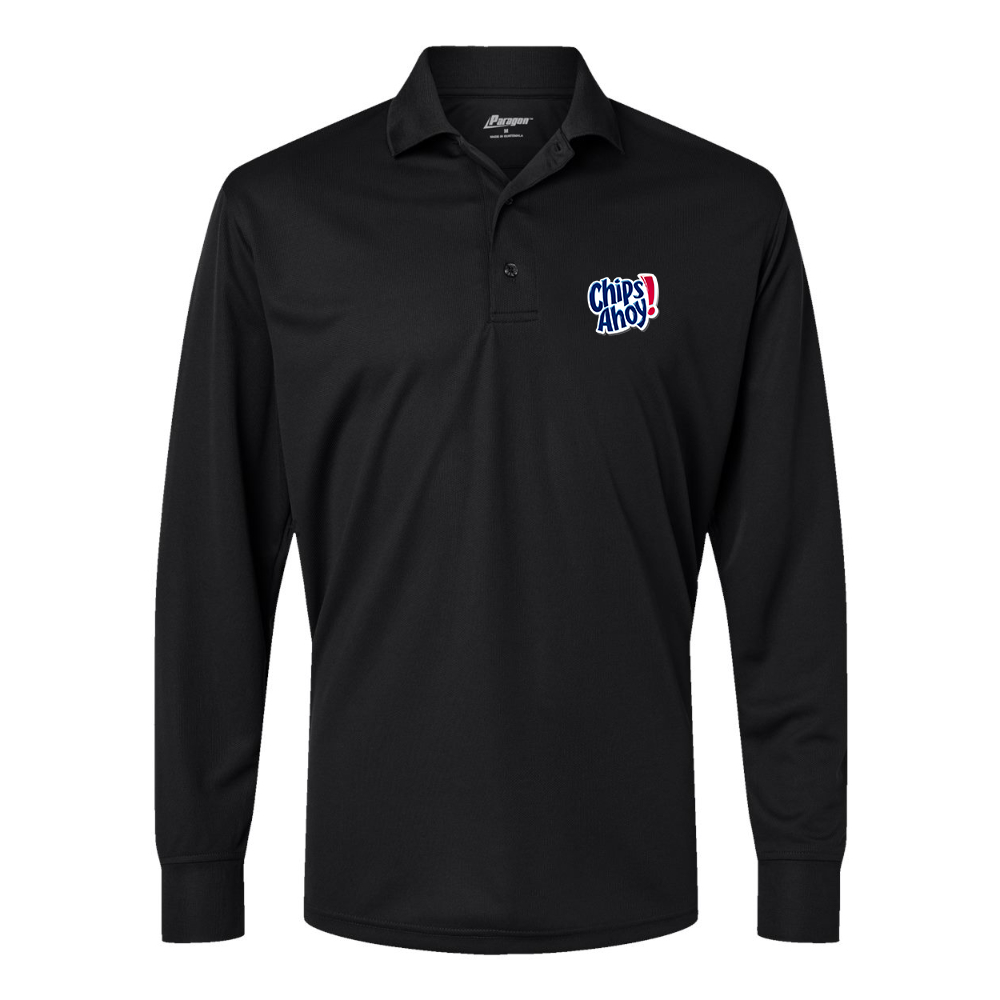 Men's Chips Ahoy Paragon Prescott Long Sleeve Polo