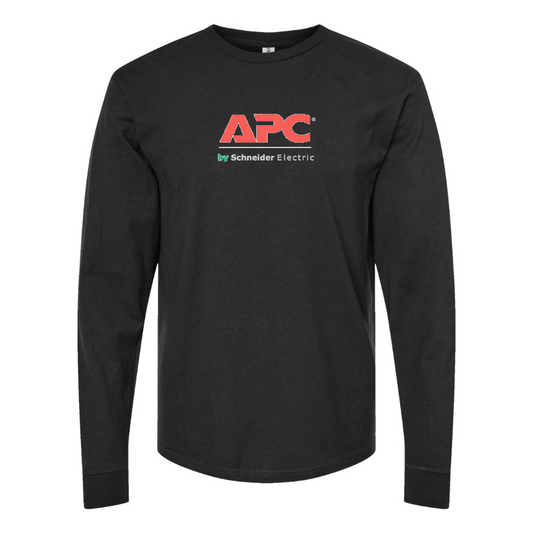 Men's APC  Logo Cotton Long Sleeve T-Shirt