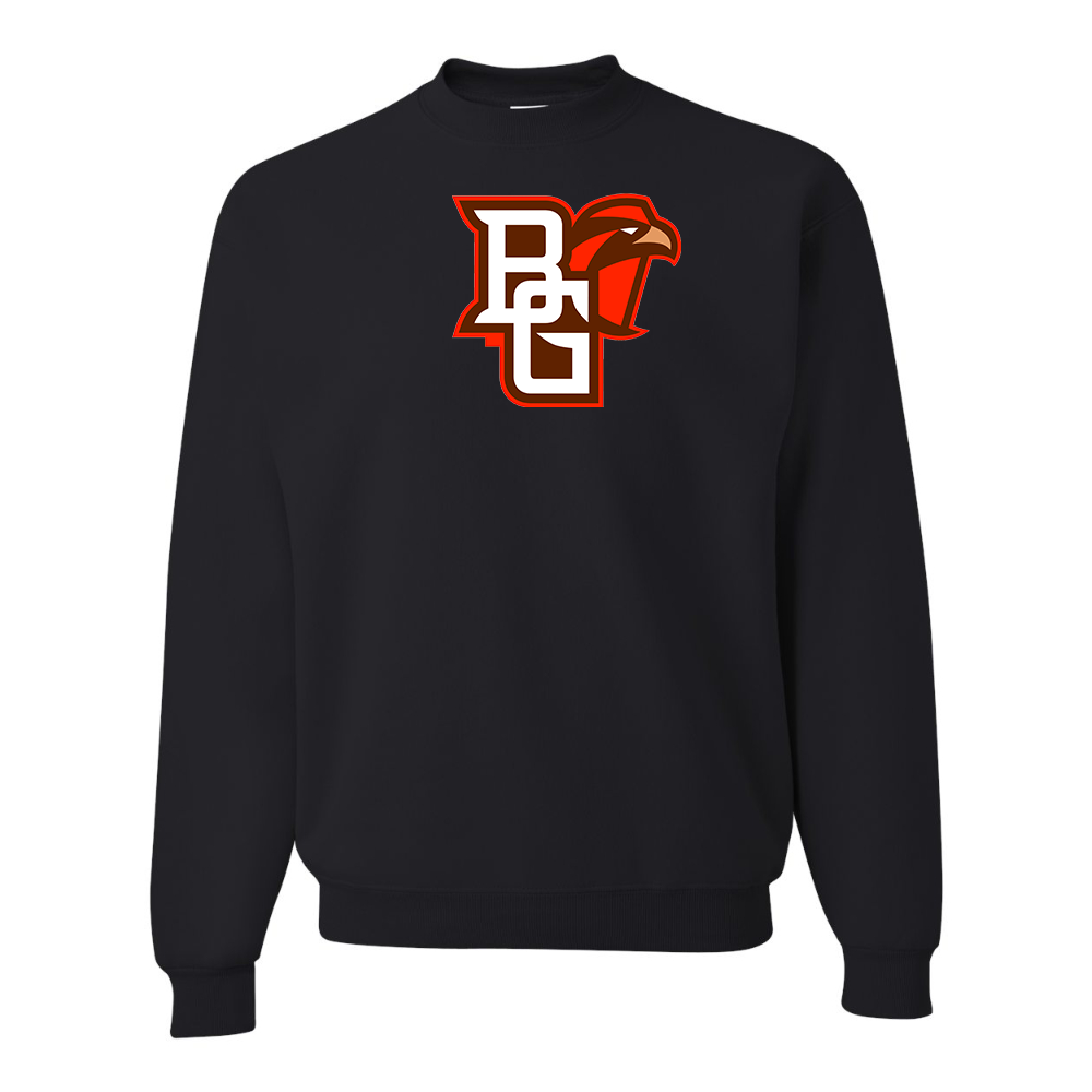 Men's Bowling Green Falcons JERZEES NuBlend Crewneck Sweatshirt
