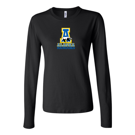 BELLA CANVAS Women’s Alaska Nanooks Jersey Long Sleeve Tee
