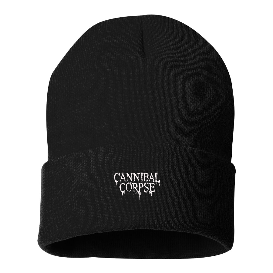 Cannibal Corpse Logo Beanie Hat