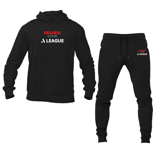 Men's A League Logo Hoodie Joggers Set