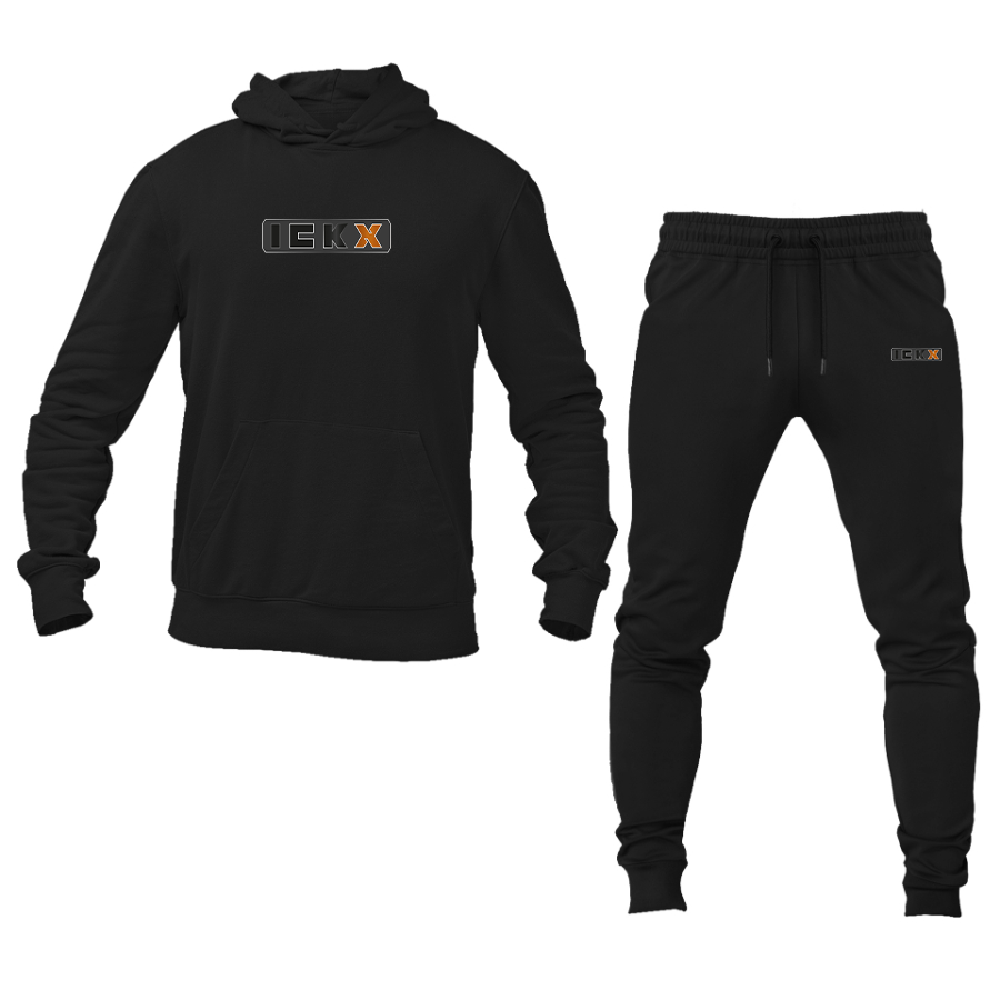 Men's ICKX Logo Hoodie Joggers Set