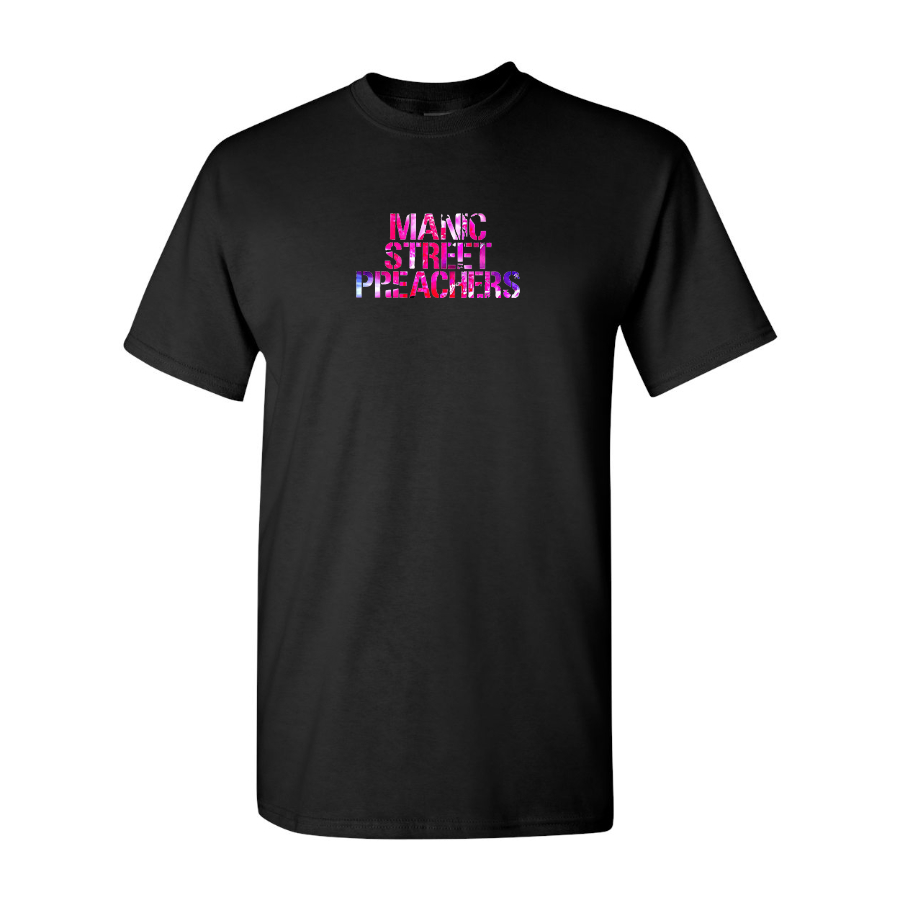 Men's Manic Street Preachers Logo Cotton T-Shirt