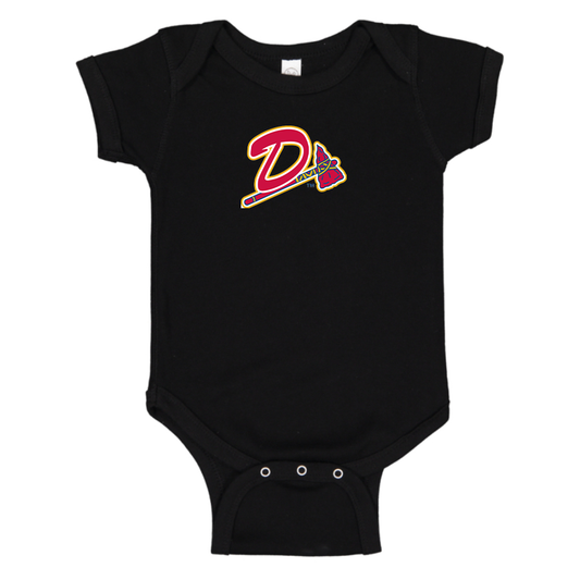 Danville Braves Logo Baby Onesie Romper