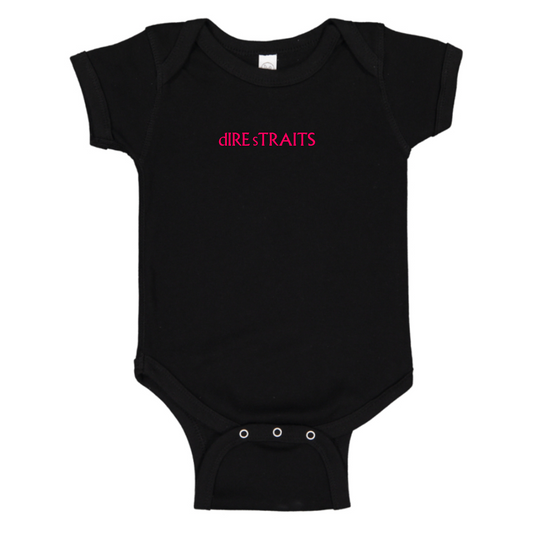 Dire Straits Logo Baby Onesie Romper