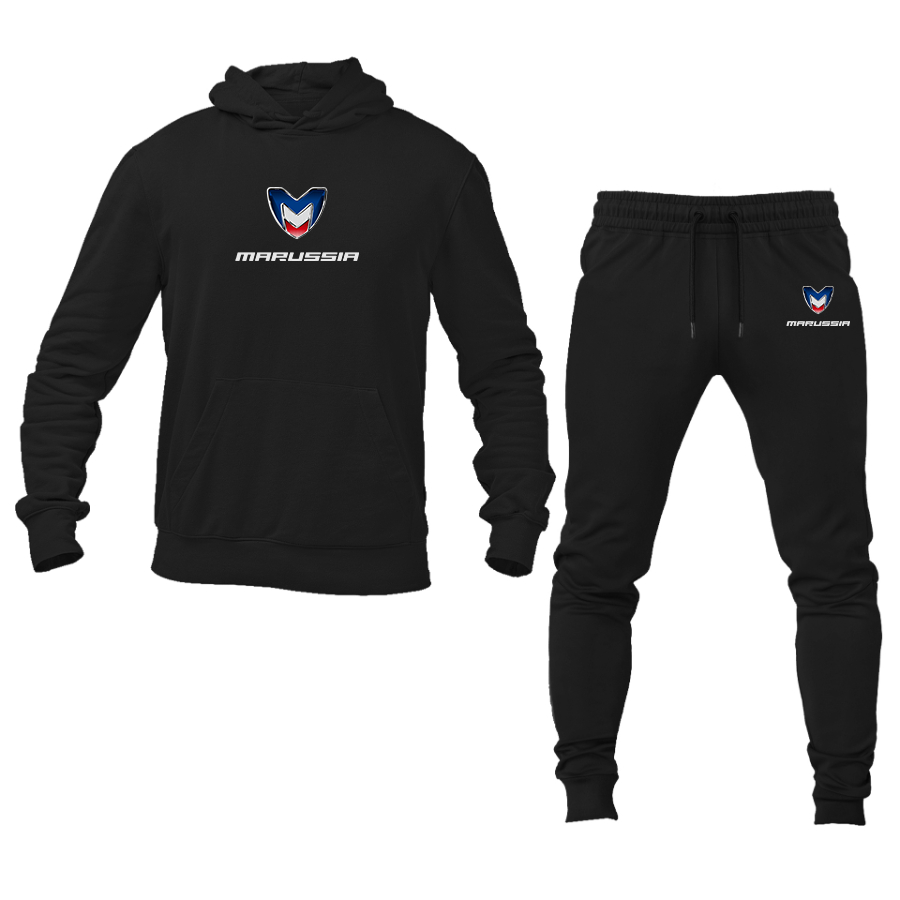 Men's Marussia Motors Logo Hoodie Joggers Set