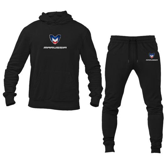Men's Marussia Motors Logo Hoodie Joggers Set