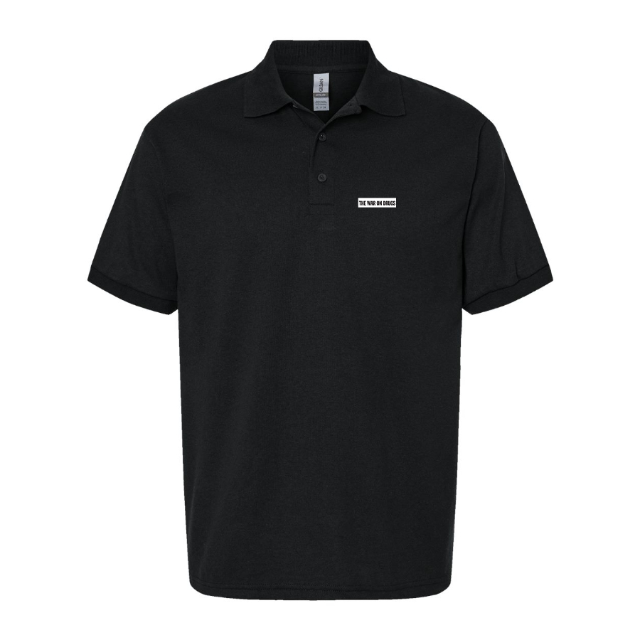 Men's The War on Drugs Logo Dry Blend Polo