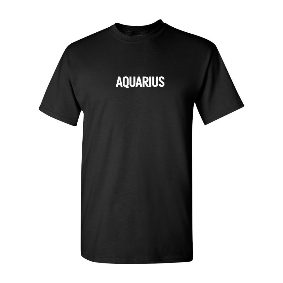 Men's Aquarius Logo Cotton T-Shirt