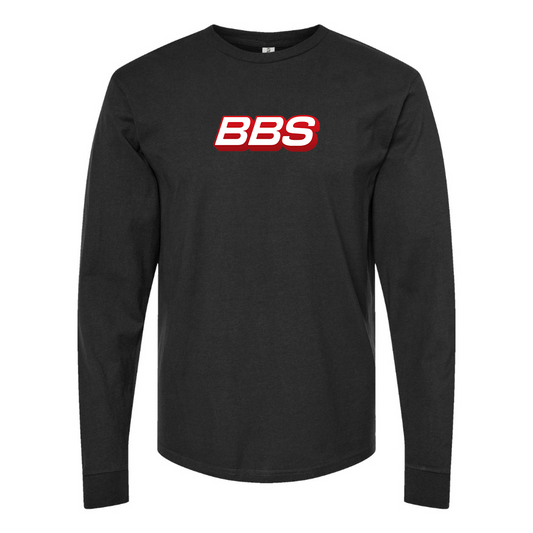 Men's BBS Logo Cotton Long Sleeve T-Shirt