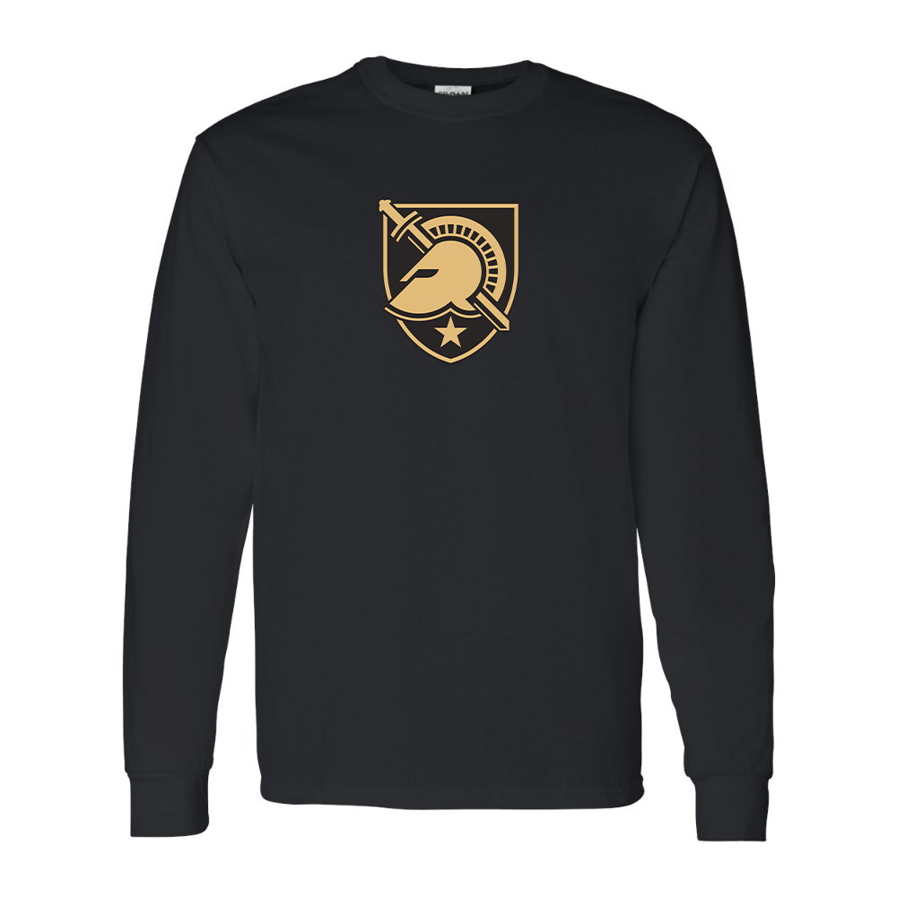 Men's  Army Black Knights  Gildan Heavy Cotton Long Sleeve T-Shirt