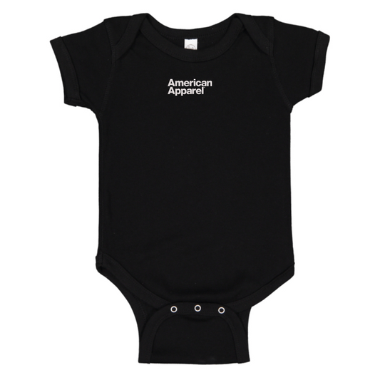 American Apparel Logo Baby Onesie Romper