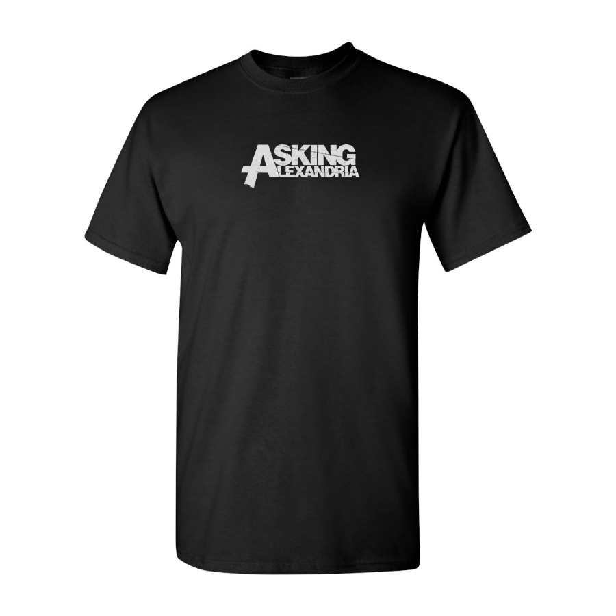 Men's Asking Alexandria  Logo Cotton T-Shirt