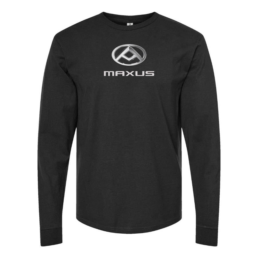 Men's Maxus Logo Cotton Long Sleeve T-Shirt