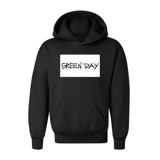 Youth Green Day Logo Pullover Hoodie