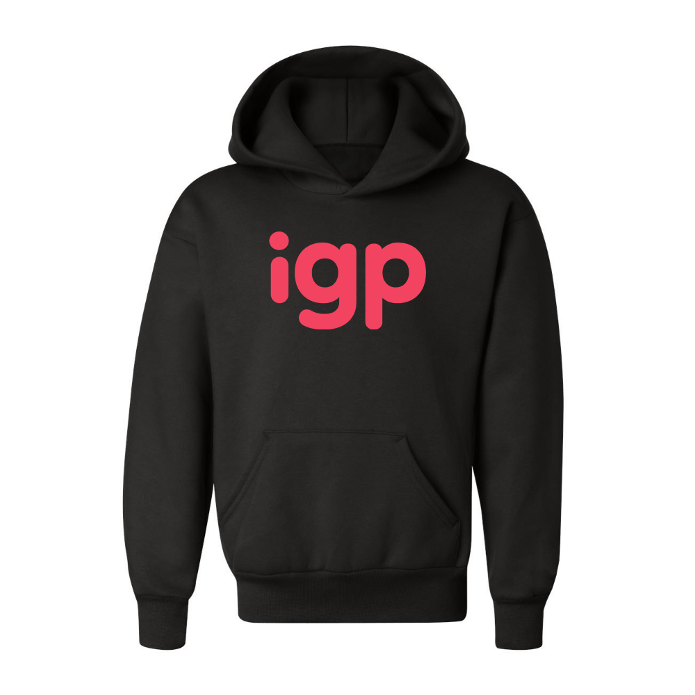 Youth Indian Gifts Portal Logo  Pullover Hoodie