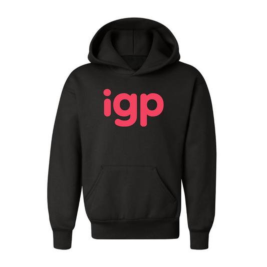 Youth Indian Gifts Portal Logo  Pullover Hoodie