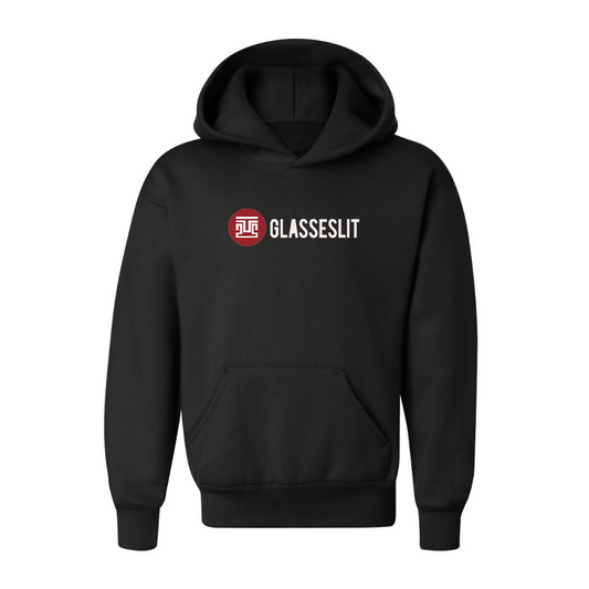 Youth Glasseslit Logo  Pullover Hoodie
