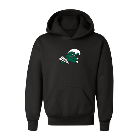 Youth Tulane Green Wave Logo  Pullover Hoodie