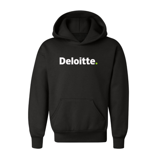 Youth Deloitte Logo Pullover Hoodie
