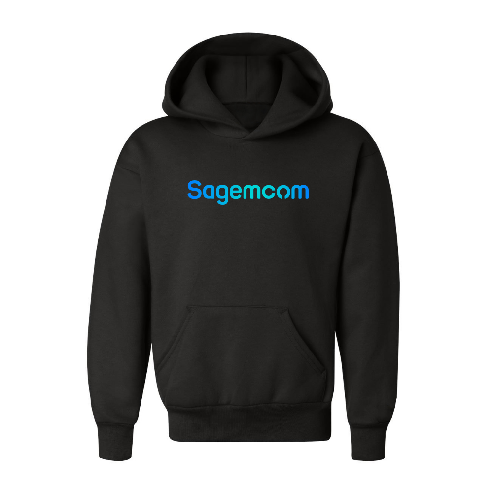 Youth Sagemcom Logo Pullover Hoodie