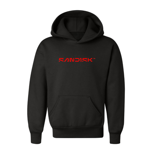 Youth SanDisk Logo Pullover Hoodie