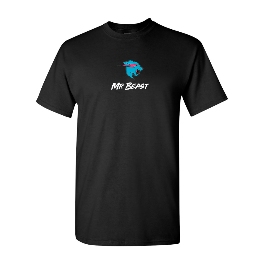 Men's  Mr Beast Logo  Cotton T-Shirt