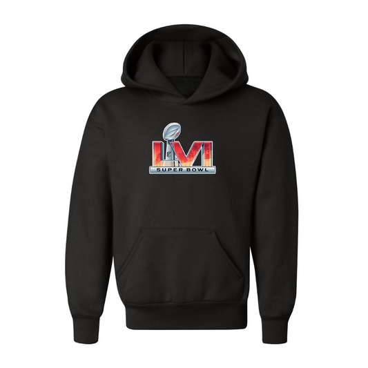 Youth Superbowl LVI Logo  Pullover Hoodie