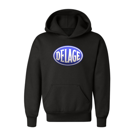 Youth Delage Logo  Pullover Hoodie