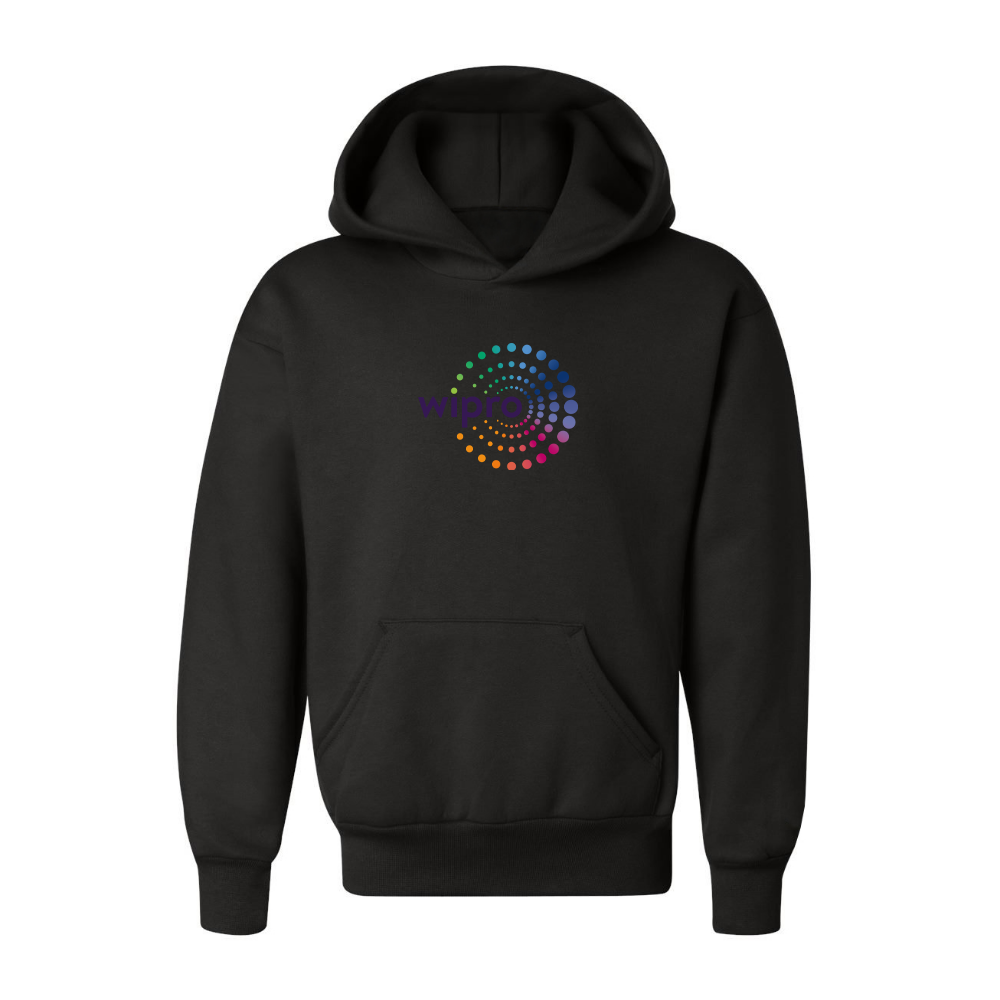 Youth Wipro Logo  Pullover Hoodie