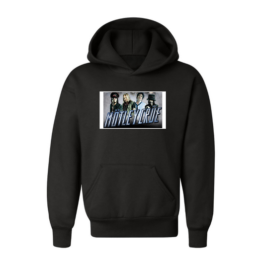 Youth  Motley Crue Logo Pullover Hoodie