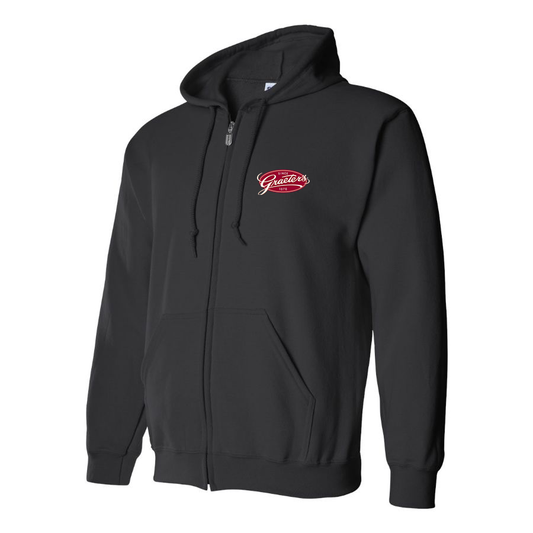 Men's  Graeters Logo Zipper Hoodie