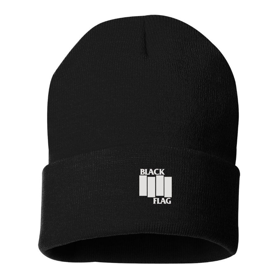 Black Flag Logo Beanie Hat