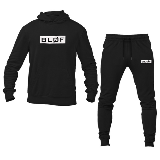 Men's BLØF Logo Hoodie Joggers Set