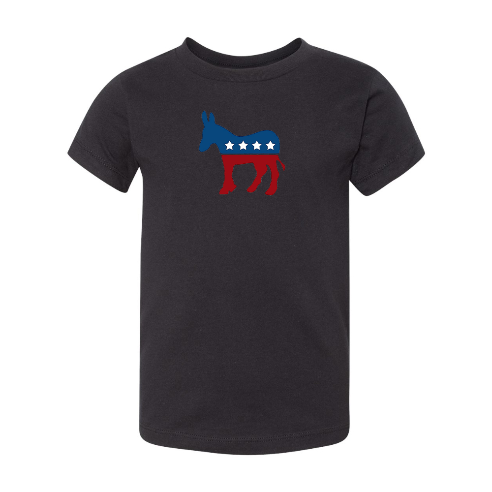 Democrat Election Symbol  BELLA  CANVAS Toddler Jersey Tee