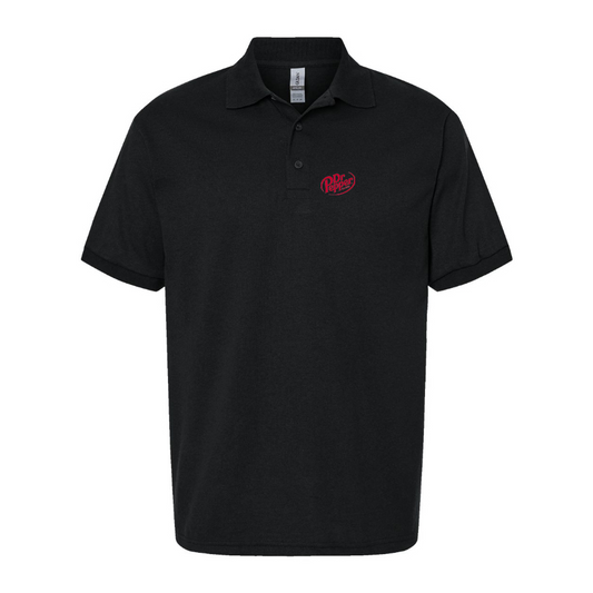 Men's Dr Pepper Logo Dry Blend Polo