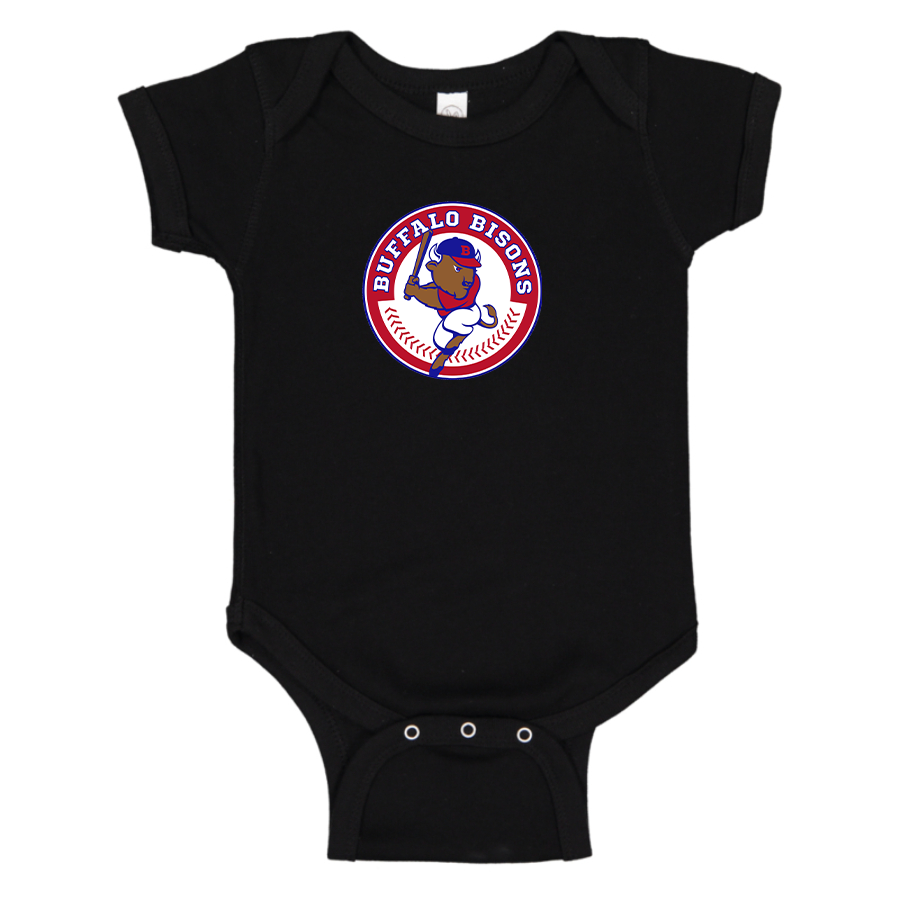 Buffalo Bisons Logo Baby Onesie Romper