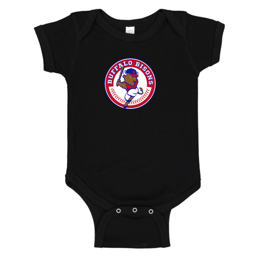 Buffalo Bisons Logo Baby Onesie Romper