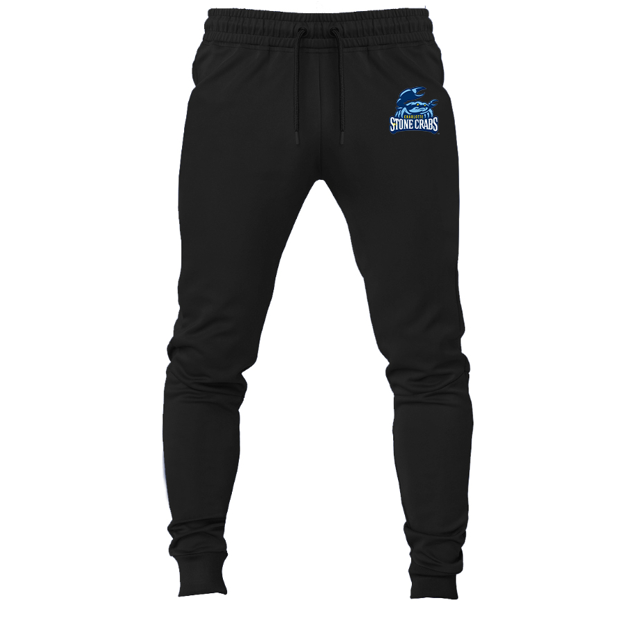 Men's Charlotte Stone Crabs Logo Sweatpants Joggers