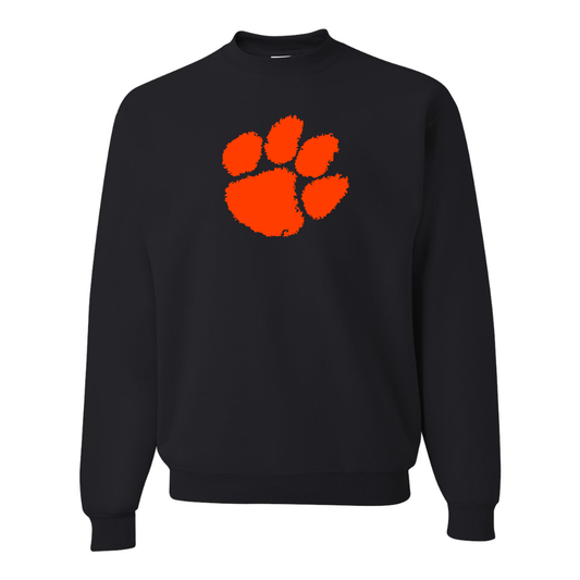 Men's Clemson Tigers JERZEES NuBlend Crewneck Sweatshirt