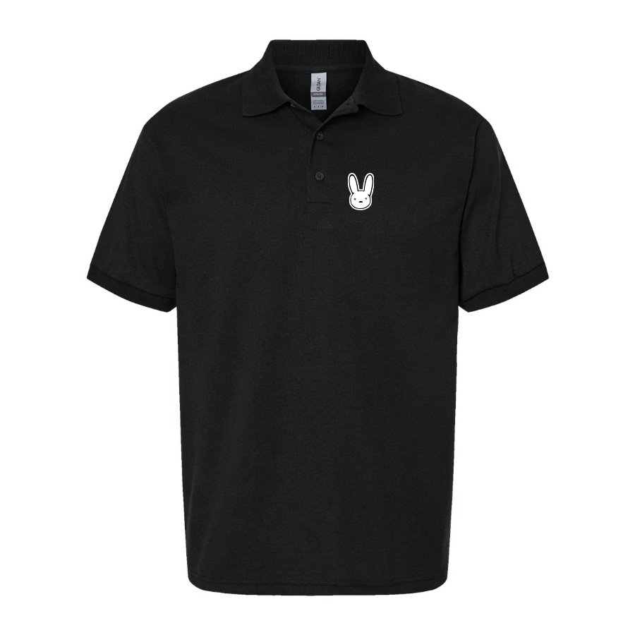 Men's Bad Bunny Logo Dry Blend Polo