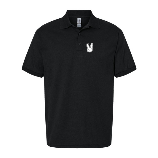 Men's Bad Bunny Logo Dry Blend Polo