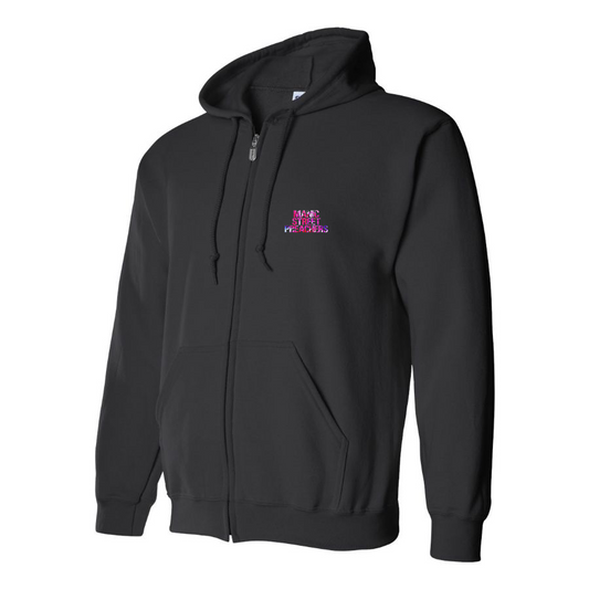 Men's Manic Street Preachers Logo Zipper Hoodie