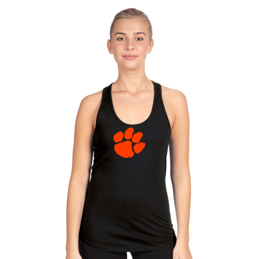Women's  Clemson Tigers Next Level Ideal Racerback Tank
