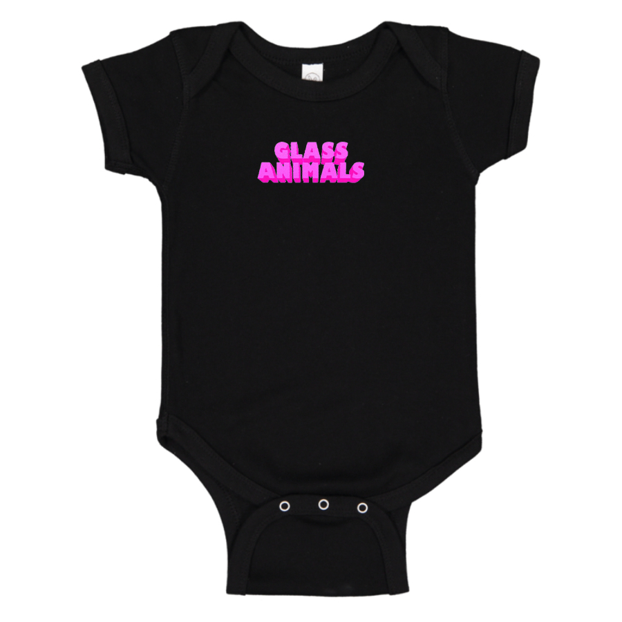 Glass Animals  Logo Baby Onesie Romper