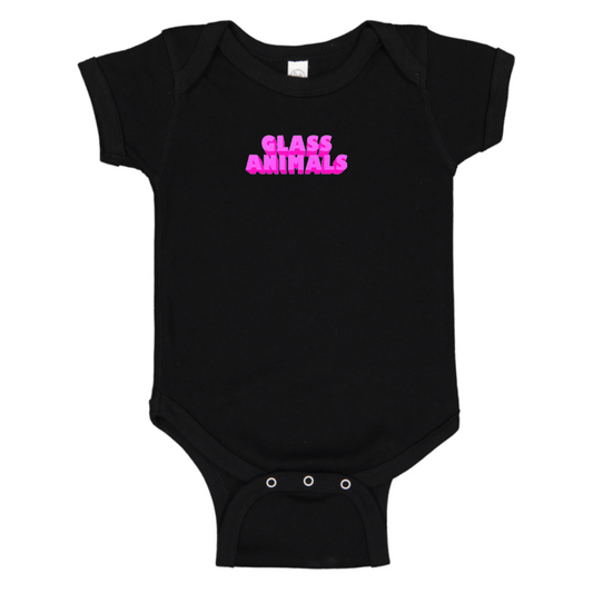 Glass Animals  Logo Baby Onesie Romper